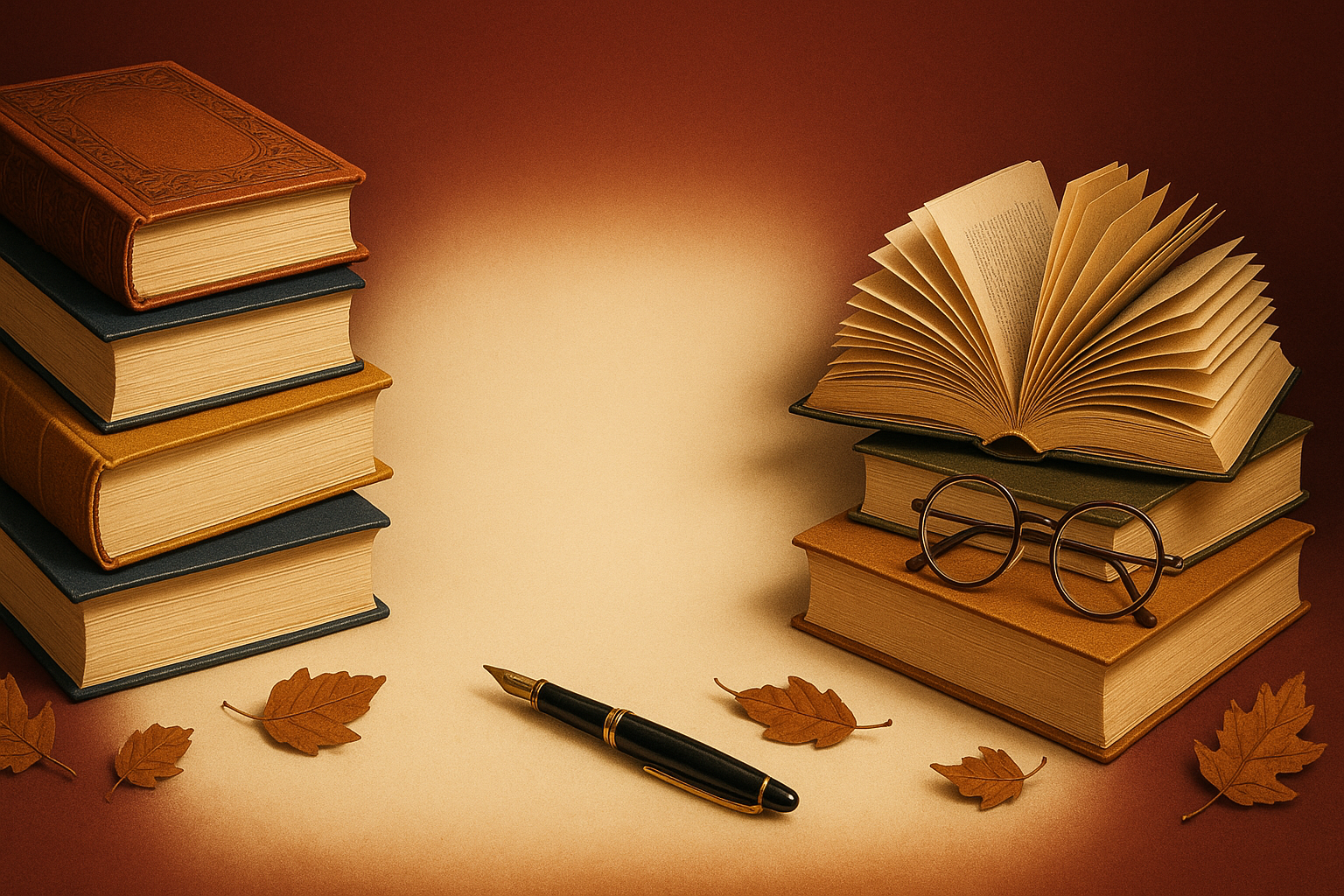 create product header for a bookstore 